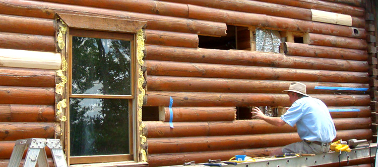 Log Home Repair Bullock County, Alabama